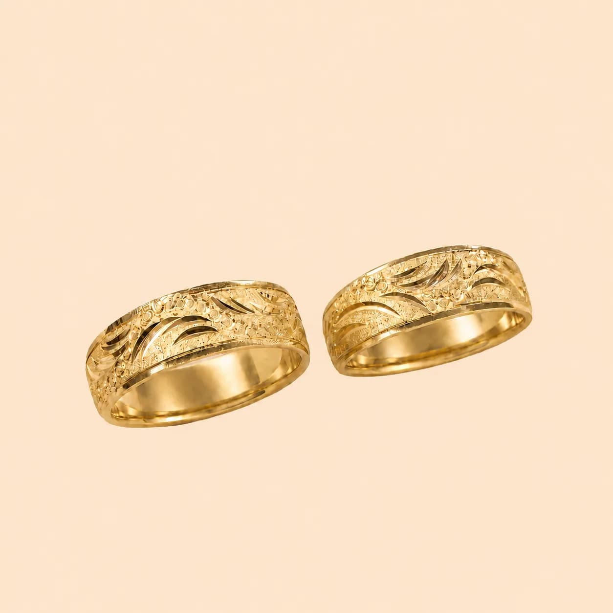 Imperial carved rings