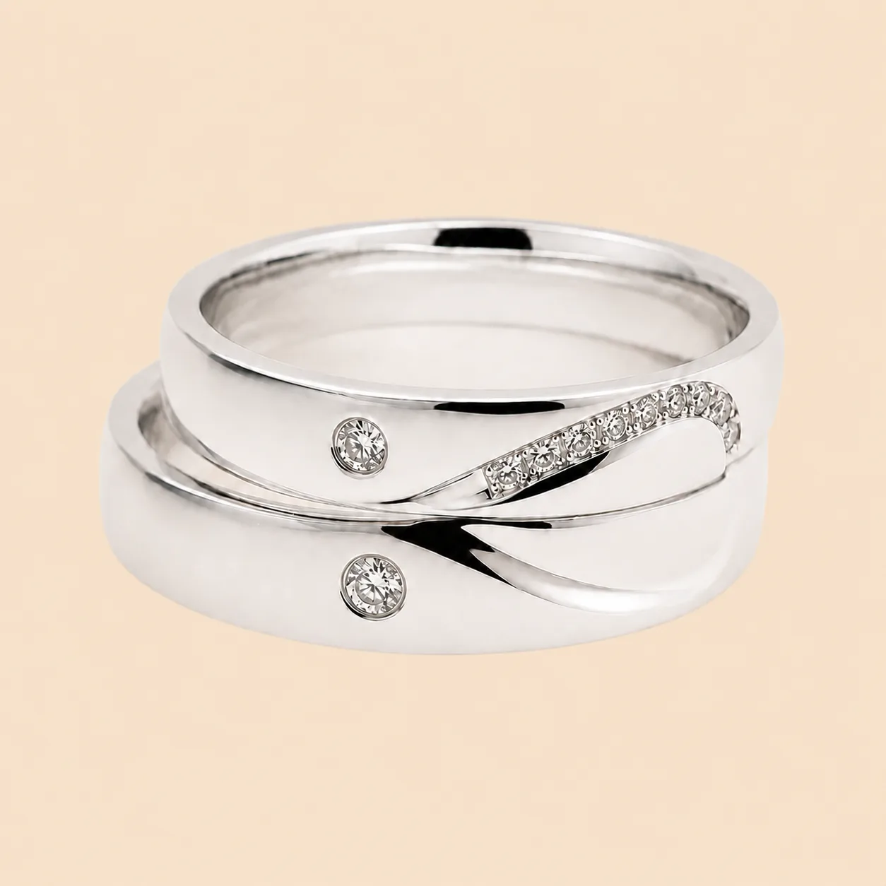 Argollas de matrimonio "cuore"