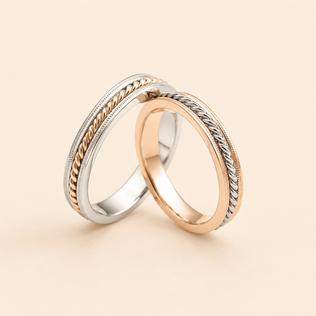 Argolla de matrimonio tipo cartier