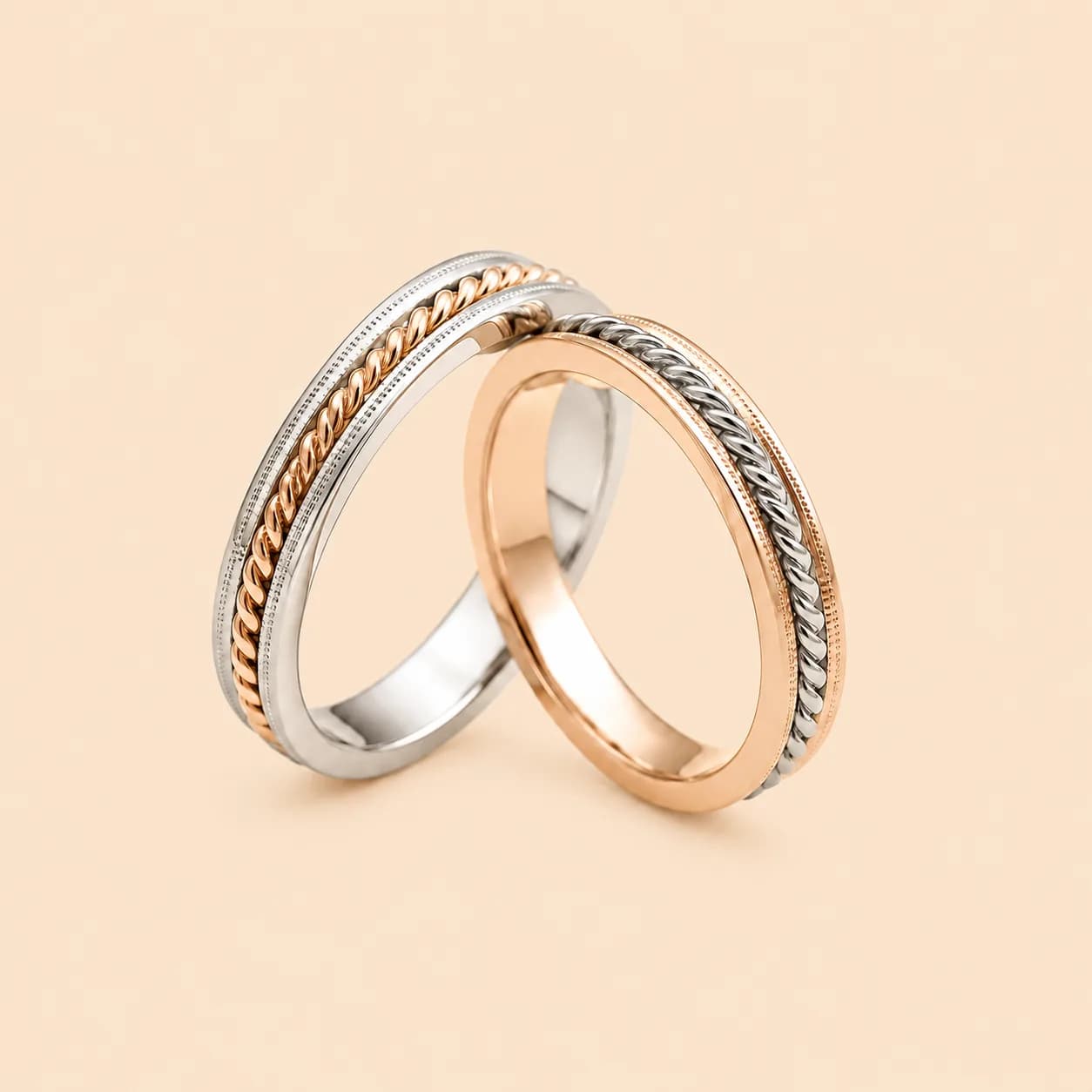 Cartier-style wedding ring