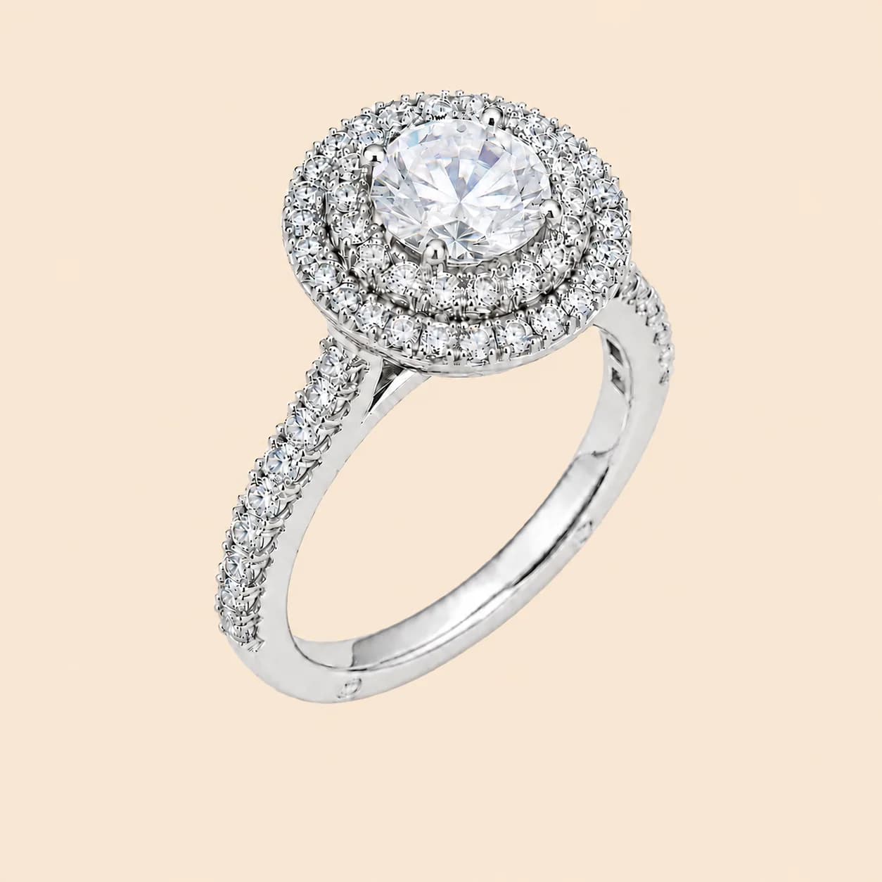 Anillo estilo girasol
