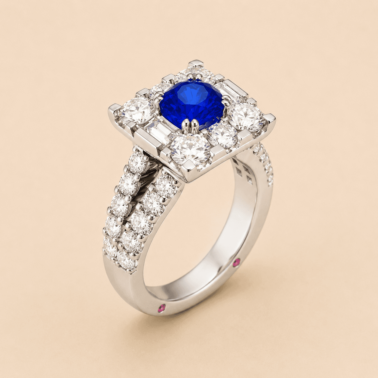 Anillo Zafiro Imperial.