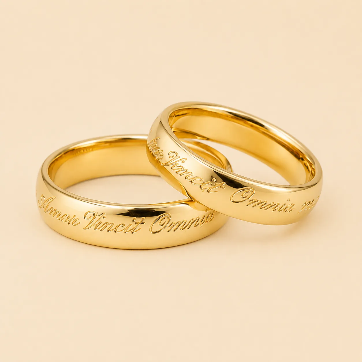 Half-Round Wedding Bands