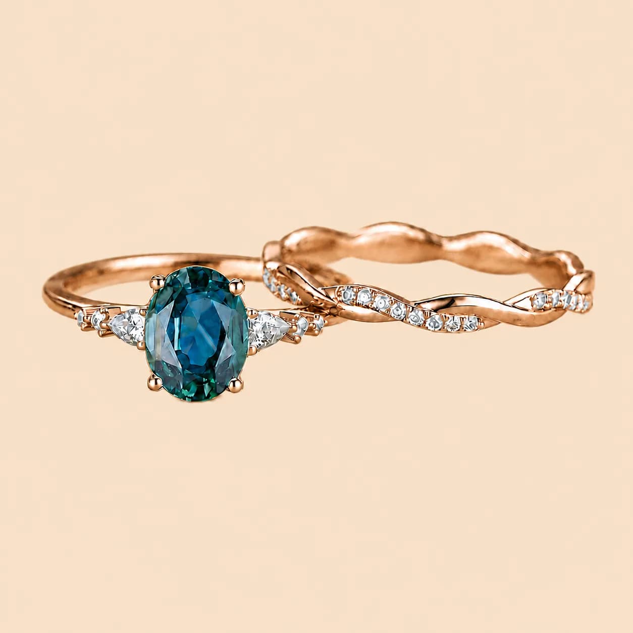 Anillos Juego corona