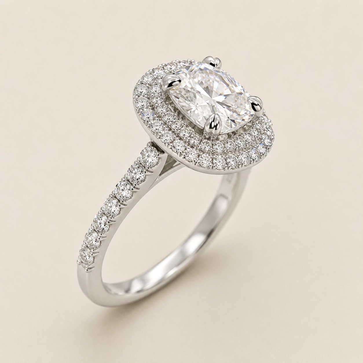 Ref.Ac25 Anillo de compromiso "Camelia" - Imagen 2